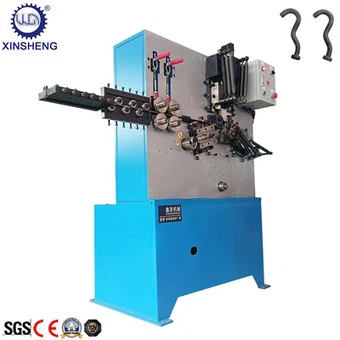 এন্ড লক সহ সস্তা দামের স্টিল হ্যাঙ্গার হুক মেকিং মেশিন